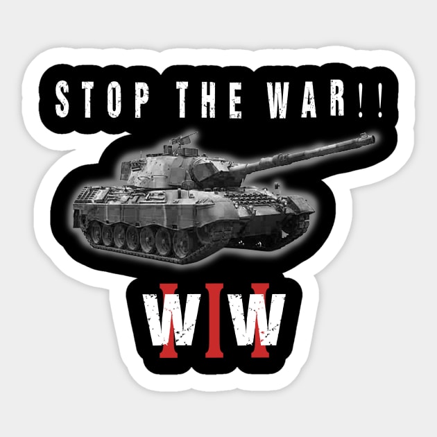 stop the war!! Sticker by alvian